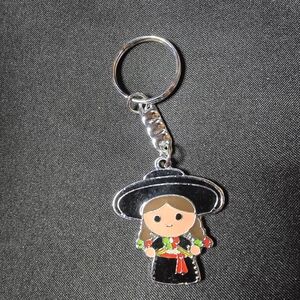 Cute Keychain with Cartoon Character